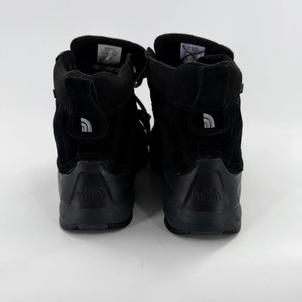 The North Face Chilkat V 400 Waterproof Winter Boots Mens Black Suede Insulated‎
